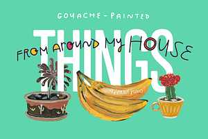 Illustration: Things Around My House