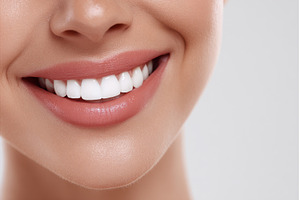 A young woman's flawless white teeth, a Person Photo by ZinetroN