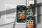 Green Boho Aesthetic iOS 14 icons, an Icon by velychko.ua (Thumbnail 6 of 9)