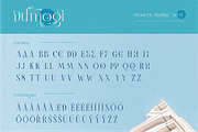 Dumogi, a Serif Font by Burntilldead (Thumbnail 8 of 11)