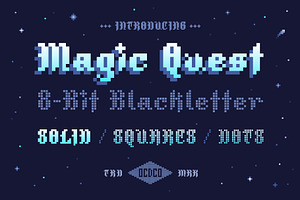Magic Quest - 8-Bit Blackletter