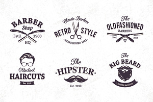 Barber Shop Emblems