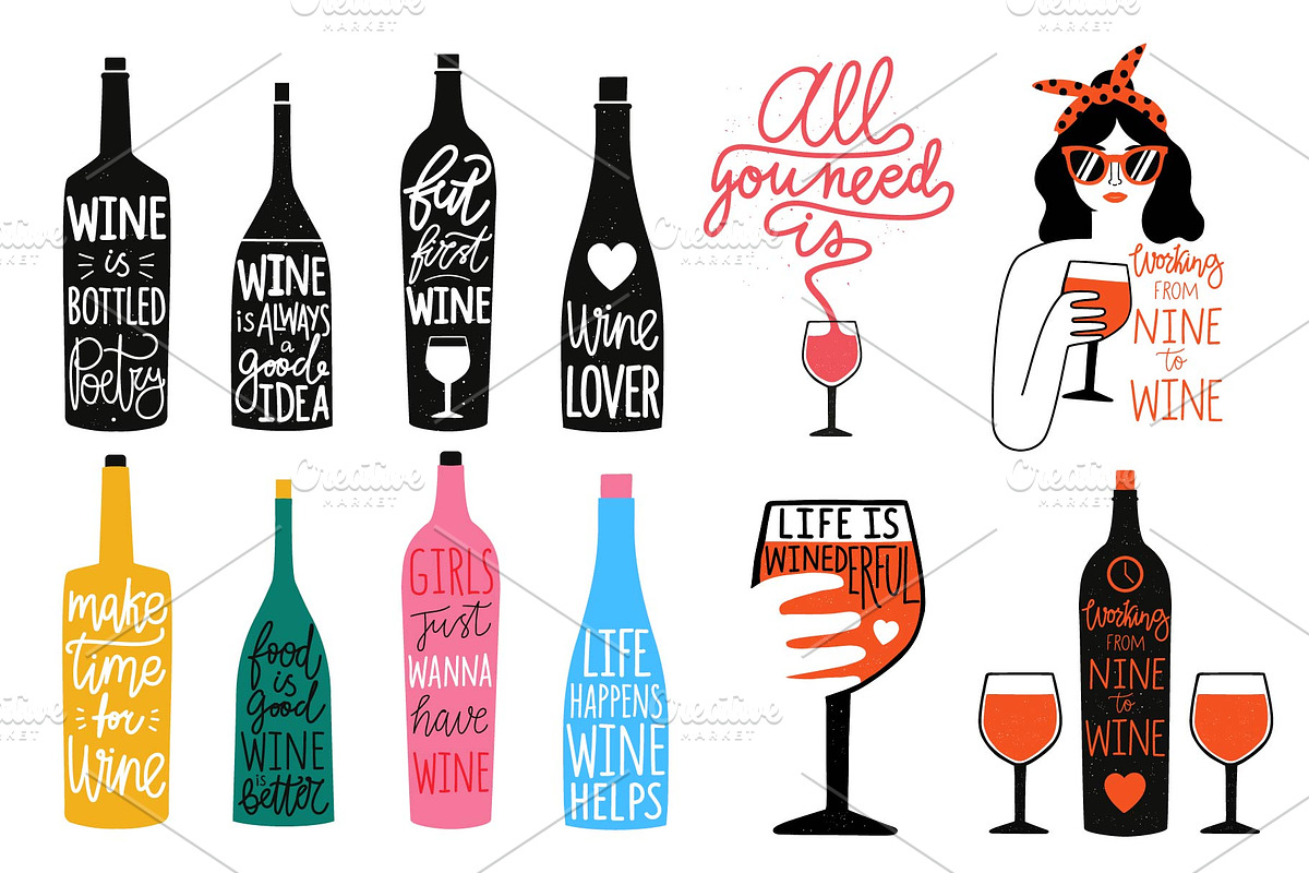 Music, party and wine collection, an Animal Illustration by JULYMILKS (Photo 5 of 8)