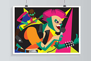 Punk rock., an Illustration by © Fisher Photostudio (Thumbnail 5 of 6)