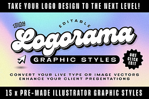 Logorama Graphic Styles, an Illustration by Bonafide Design