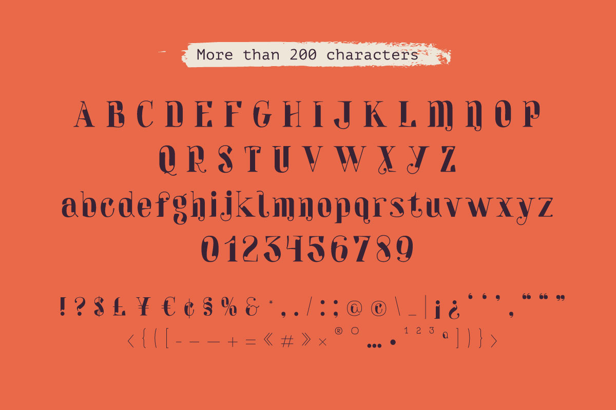 Silvery renaissance serif font, a Serif Font by kaer_shop (Photo 2 of 6)
