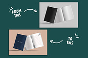 7 X 10 Book Standing on Edge Mockup, a Books & Magazine Mockup by Rami's Mockups (Thumbnail 2 of 9)