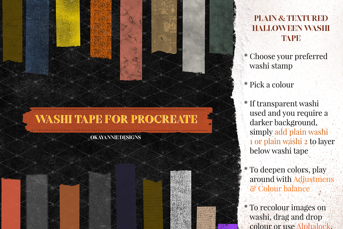 Happy Halloween Procreate Bundle, a Brush Add-On by OkayAnnie Designs (Photo 14 of 18)