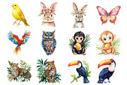 Summer Tropical Animal, an Illustration by Design Market (Thumbnail 3 of 3)
