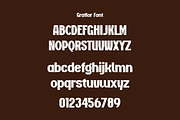 Gratlor - Bold Condensed Fonts, a Sans Serif Font by Iqsiart Studio (Thumbnail 12 of 14)