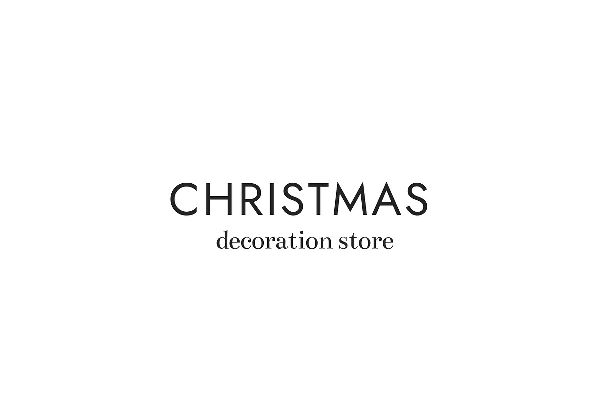 Christmas Event and Decor Store Logo, a Branding & Logo Template by RedRiver Studio (Photo 15 of 15)