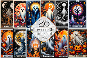 Ghost Tarot Card Sublimation, a Work Illustration by Dream Creation