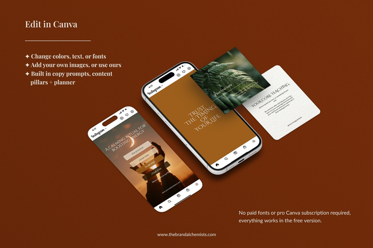 Modern Alchemist Instagram Templates, a Social Media Template by The Brand Alchemists (Photo 10 of 13)