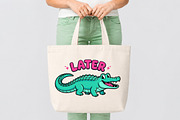 Later Gator Cute Alligator PNG, a Seasonal Illustration by Canvas Craft (Thumbnail 4 of 6)
