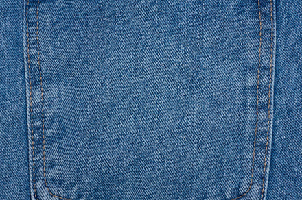 Back pocket of blue jeans, a Background Photo by ndanko