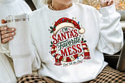 Santas Favorite Mess Christmas PNG, a Seasonal Illustration by Creative Art (Thumbnail 3 of 3)