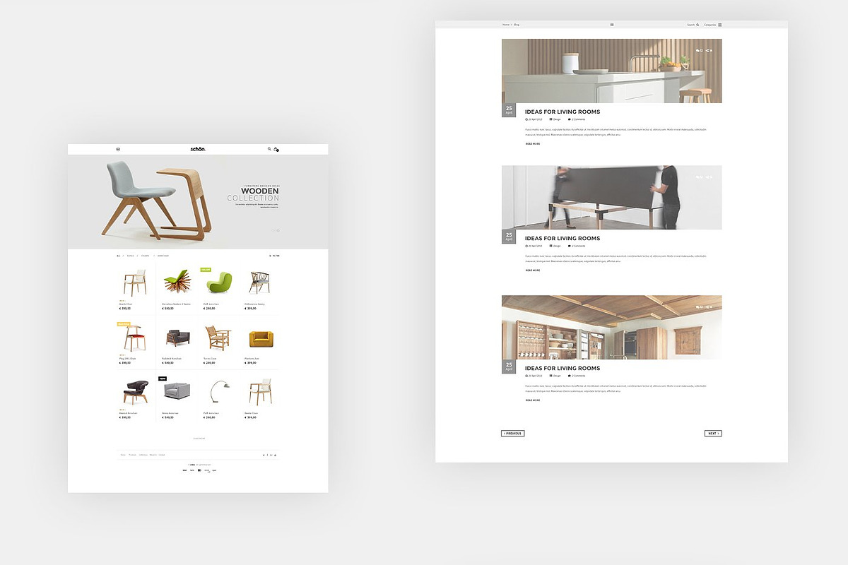 schön. eCommerce HTML Template, a HTML Template by Metin Kazan (Photo 8 of 8)