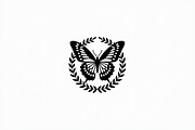 8 Butterfly Vector Collection, an Illustration by hafijul (Thumbnail 9 of 9)