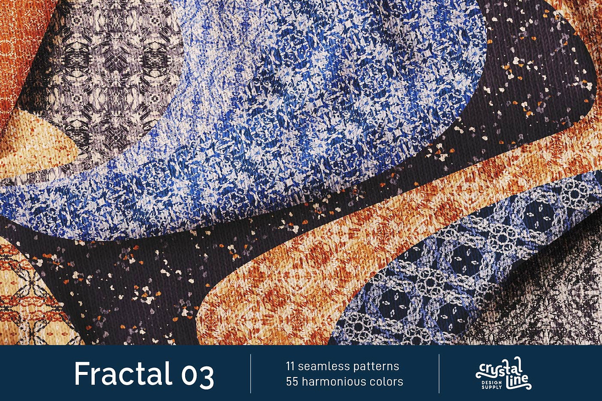 Fractal Patterns 03, a Pattern Graphic by Crystal Line (Photo 1 of 7)