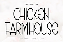 CHICKEN FARMHOUSE