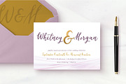 Forever Love: A Calligraphy Font, a Script Font by Cottonwood312 (Thumbnail 7 of 11)