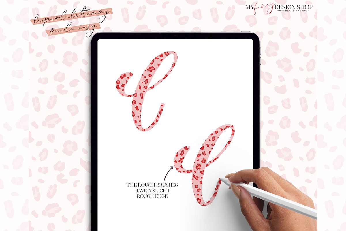 Procreate Leopard Texture Brushes, a Brush Add-On by My Fancy Design Shop (Photo 2 of 10)