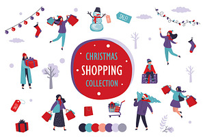 Christmas shopping - big set.