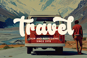 Rotterdam - Vintage Font, a Handwritten Font by Mozatype (Thumbnail 2 of 10)