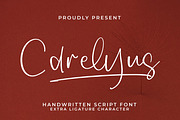 Carelyus, a Handwriting Font by Integritype Studio