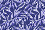 Floral patterns. Vector set 4 prints, a Pattern Graphic by GALAKAM (Thumbnail 4 of 6)