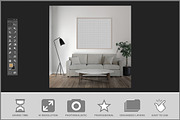 Office Frame Mockup, a Product Mockup by Bruno's Shop (Thumbnail 2 of 3)