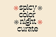 Brack - Modern Decorative Font, a Sans Serif Font by Luna Shop (Thumbnail 3 of 5)