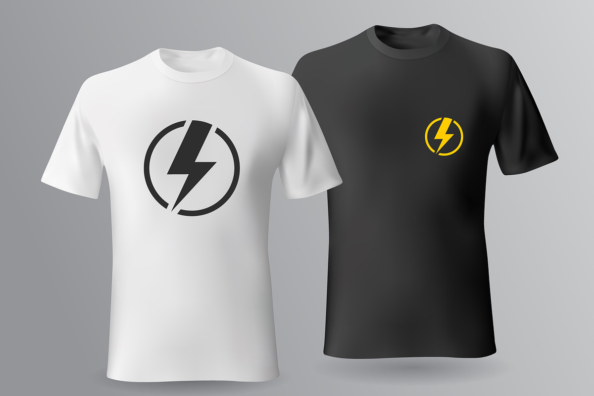 Electro Sign. Energy Lightning Icon., a Solid Icon by Plaid4You (Photo 4 of 5)