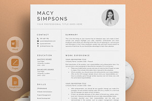 Resume/CV - The Macy