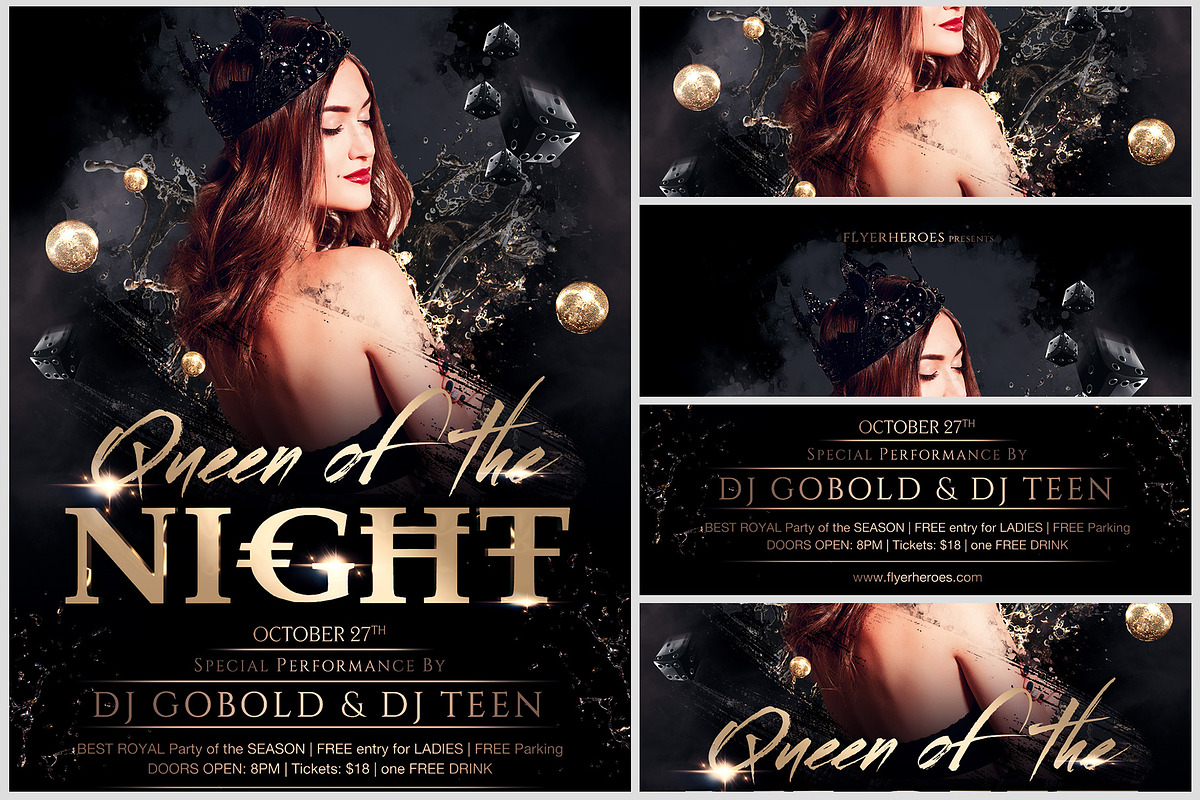 Club Party Flyer 3, a Flyer Template by FlyerHeroes (Photo 3 of 4)