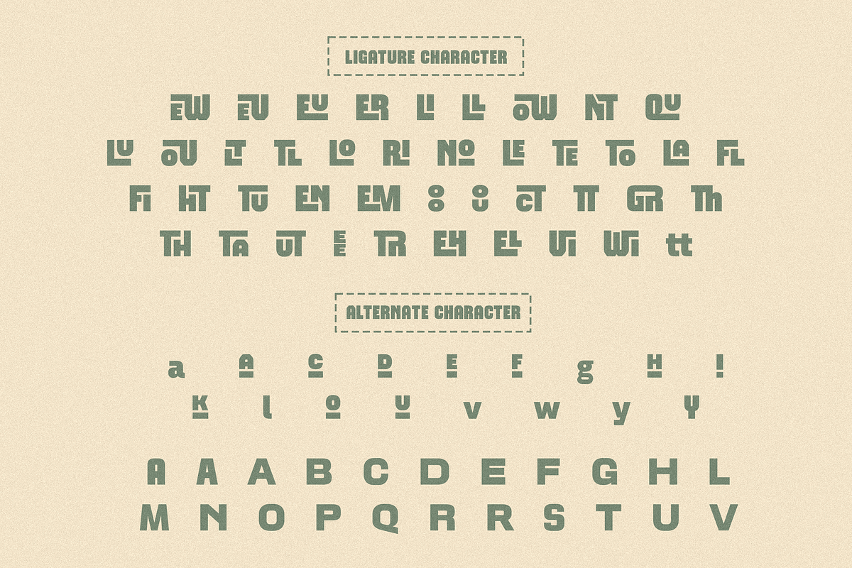 Bellview, a Sans Serif Font by Dora Typefoundry (Photo 8 of 10)