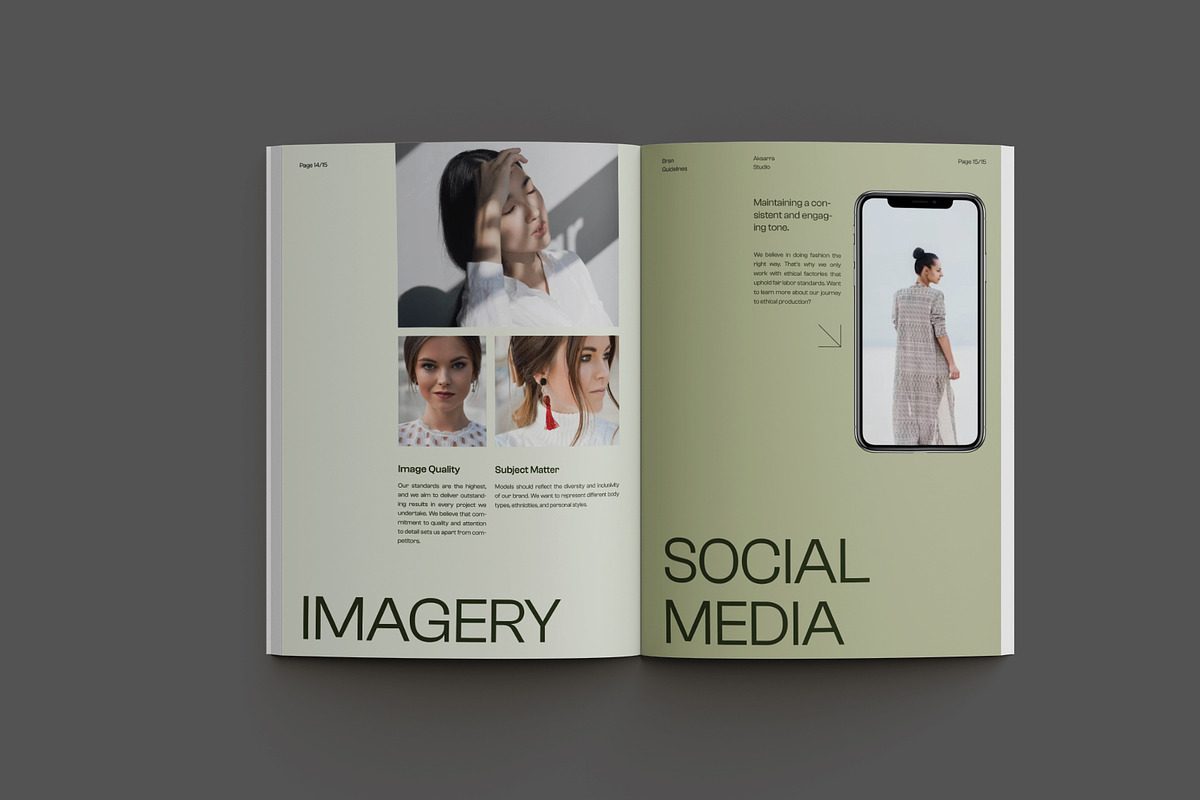 Brand Guidelines, a Stationery Template by Neermana (Photo 9 of 10)