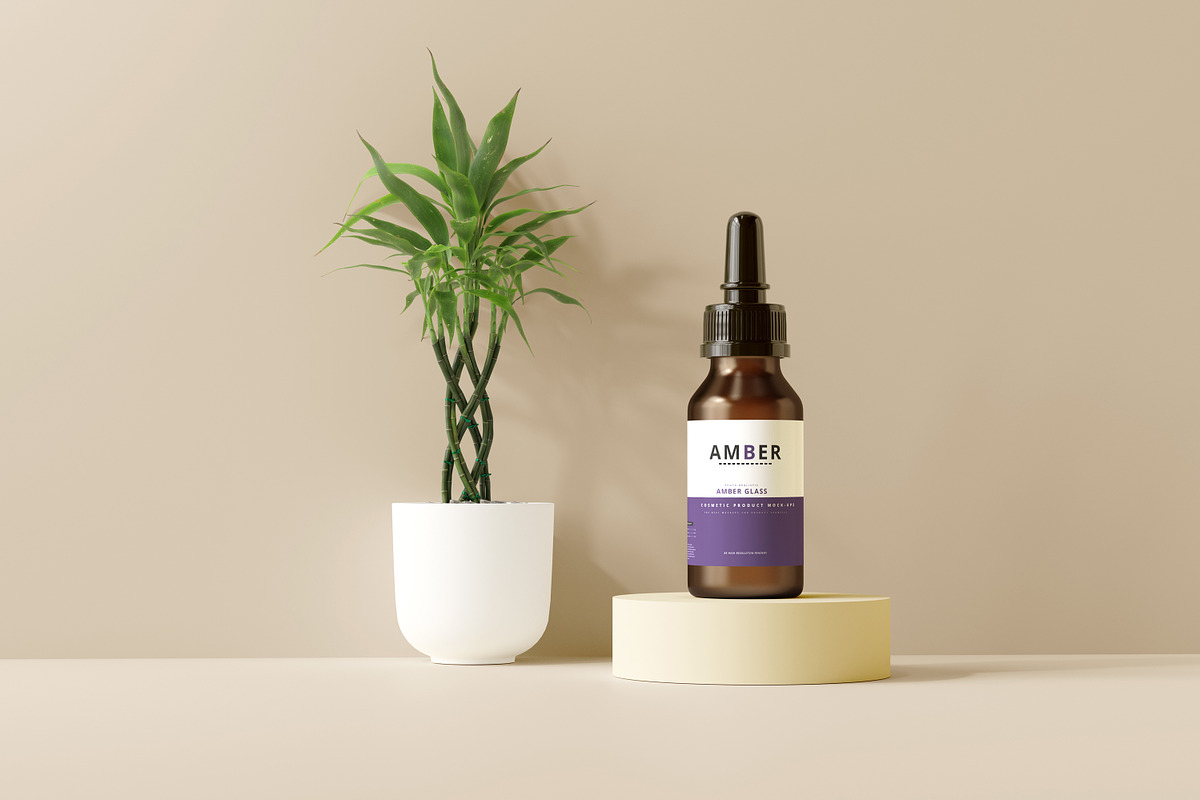 Dropper Bottle Mockups, a Cups & Container Mockup by pmvch (Photo 12 of 15)