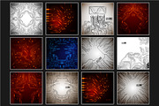 Set of 52 Circuit boards backgrounds, a Background Graphic by frost_newt (Thumbnail 5 of 5)