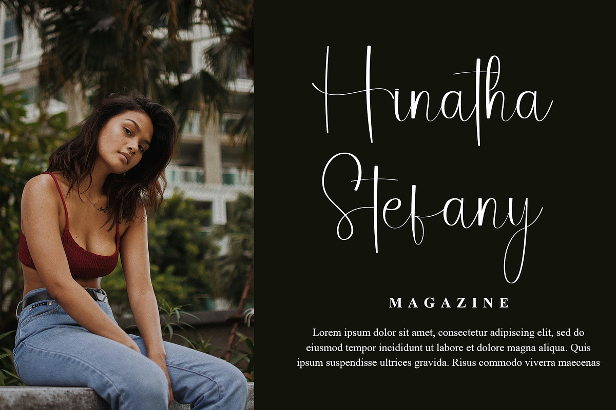 Styling Fashion, a Handwritten Font by InermediaSTUDIO (Photo 7 of 8)