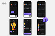 Footly - Football UI KIT (Xd file), an App Template by Filip Korzycki (Thumbnail 2 of 6)