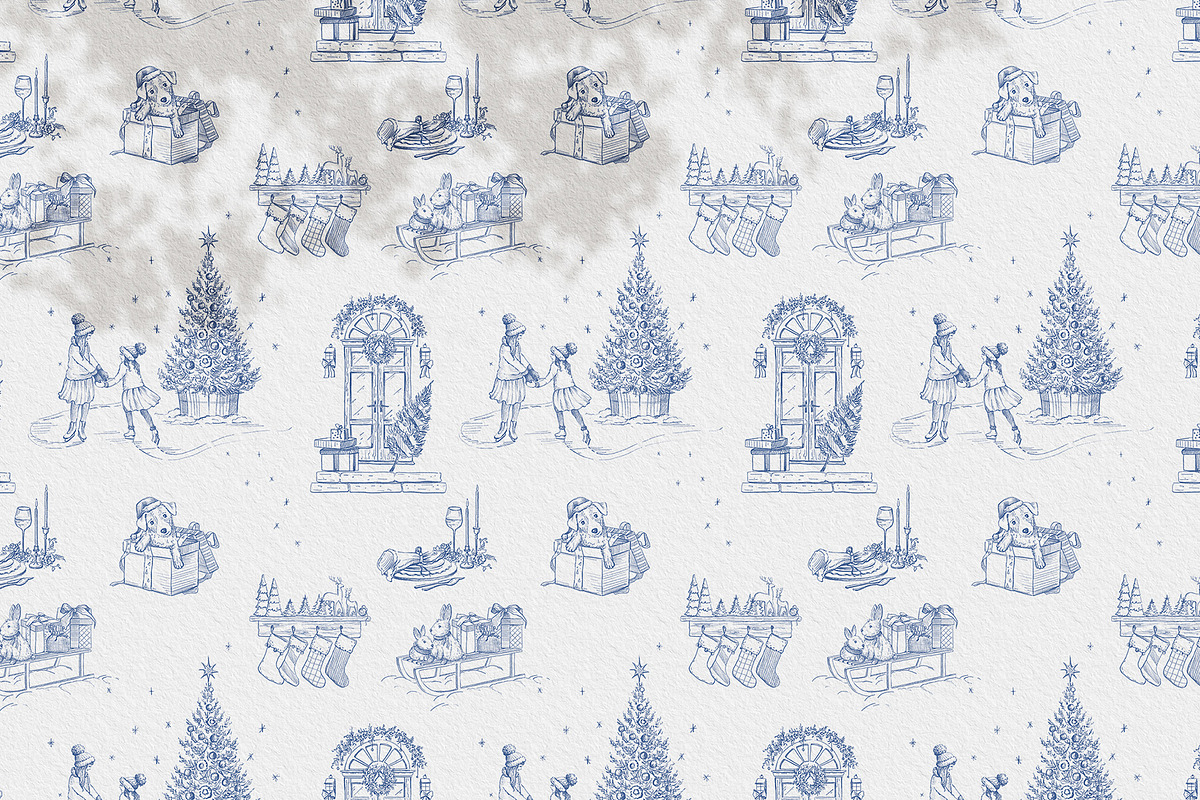 Christmas Day clipart, a Texture Illustration by Sensual Art (Photo 8 of 9)
