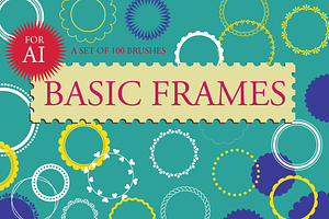 Illustrator Brushes Borders Frames