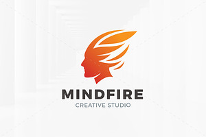 Mind Fire Logo Template