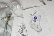 VENUS - Watercolor Antique Set, an Illustration by Kaleriia (Thumbnail 9 of 9)