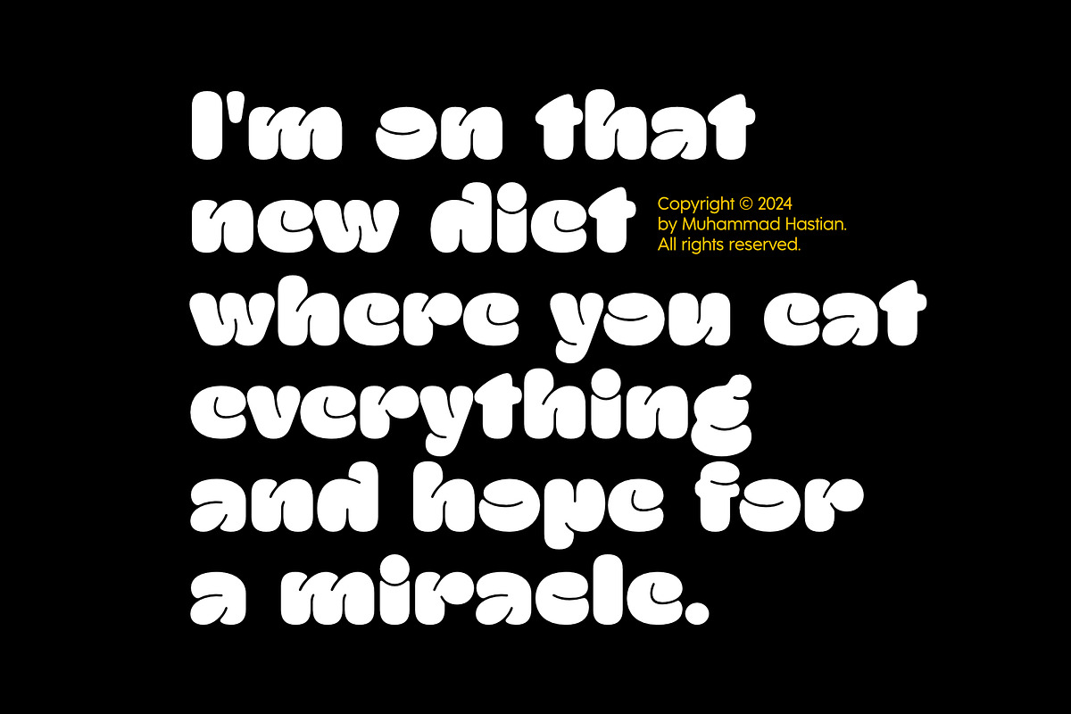Drage, a Sans Serif Font by Muhammad Hastian (Photo 6 of 8)