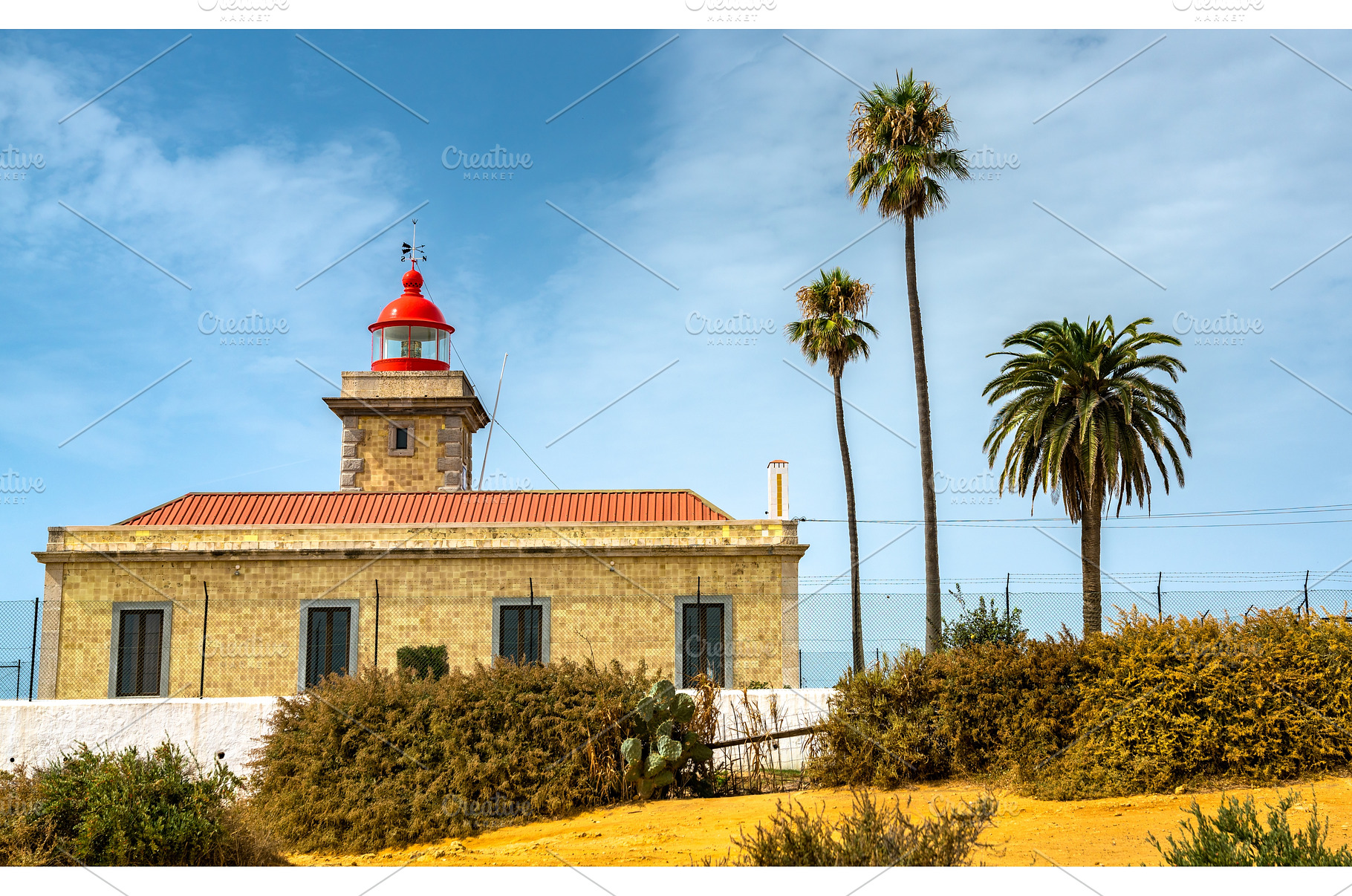 Lighthouse at Ponta da Piedade in, an Architecture Photo by Leonid Andronov