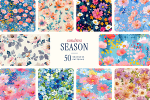 Sundress Season Painterly Florals