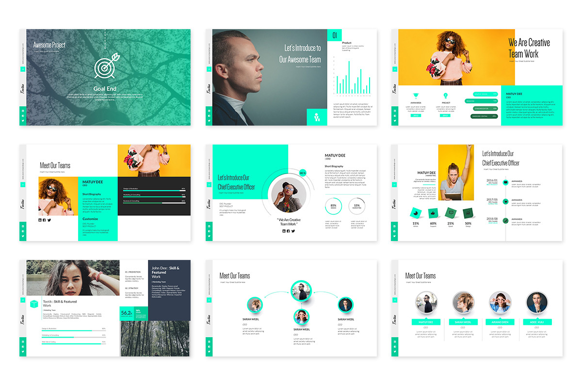 Toetiec Powerpoint Presentation, a Presentation Template by Stock Shape (Photo 5 of 6)