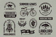 Melvins - Font Set, a Serif Font by Arterfak Project (Thumbnail 2 of 12)